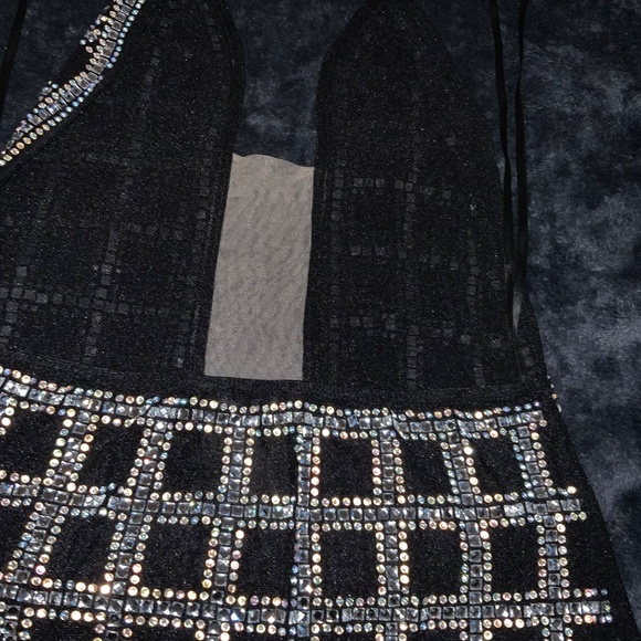 Rhinestone Mini dress - Picture 4 of 4